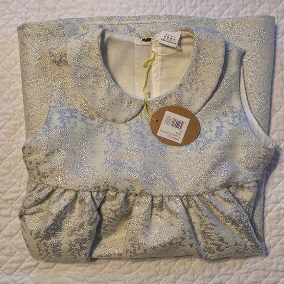 Egg by Susan Lazar Baby Girls' Peter Pan Collar Dress - Picture 3 of 3